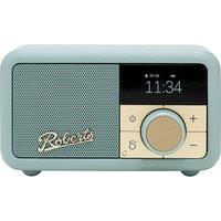 ROBERTS Revival Petite 2 DAB? Retro Bluetooth Radio - Duck Egg, Blue