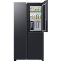 SAMSUNG Beverage Center RH69DG893EB1EU American-Style Smart Fridge Freezer - Black, Black