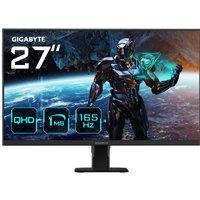 GIGABYTE GS27Q Quad HD 27" LED Gaming Monitor - Black, Black