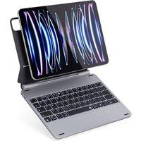 EPICO 10.9" iPad Keyboard Folio Case- Space Grey, Silver/Grey