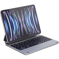 EPICO 11" iPad Pro 1/2/3/4 Gen or Air 4/5 Gen Keyboard Folio Case- Grey, Silver/Grey