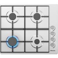 HISENSE GM642XHS 60cm Gas Hob - Stainless Steel, Stainless Steel