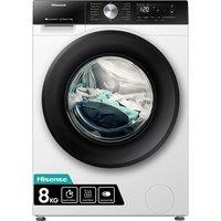 HISENSE 3S Series WF3S8043BW WiFi-enabled 8 kg 1400 Spin Washing Machine - White, White