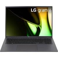 LG gram 16 16Z90S 16" Laptop - IntelCore? Ultra 5, 512 GB SSD, Dark Grey, Silver/Grey