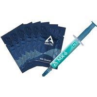 ARCTIC MX 6 Thermal Paste with MX Cleaner- 4 g, Silver/Grey