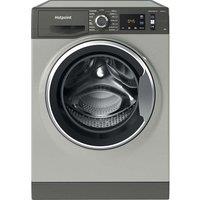 HOTPOINT ActiveCare NM11 948 GC A UK 9 kg 1400 Spin Washing Machine - Graphite, Silver/Grey