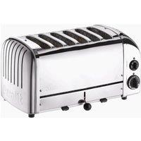 DUALIT Classic 6-Slice Toaster - Chrome, Silver/Grey