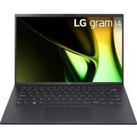 LG gram 14 14Z90S 14" Laptop - IntelCore? Ultra 7, 1 TB SSD, Black, Black