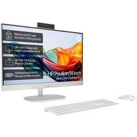 HP 24-cr1007na 23.8 All-in-One PC - IntelCore? Ultra 5, 1 TB SSD, White, White