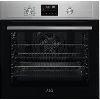 AEG 6000 SurroundCook BPX535061M Pyrolytic Electric Oven ? Stainless Steel, Stainless Steel