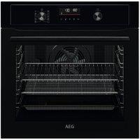 AEG BPX535A61B Electric Pyrolytic Oven - Black, Black