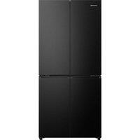 HISENSE PureFlat RQ5P470SAFD Fridge Freezer - Black Stainless Steel, Stainless Steel