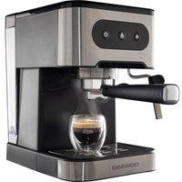 DAEWOO Flava Collection SDA2698GE Coffee Machine - Black & Silver, Black,Silver/Grey