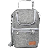 MOMCOZY Breastmilk Cooler Carrying Bag - Grey
