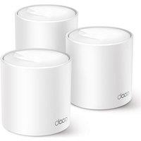 TP-LINK Deco X1500 Whole Home Mesh WiFi 6 System - Triple Pack, White