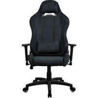 AROZZI Torretta Supersoft Fabric Gaming Chair - Pure Black, Black