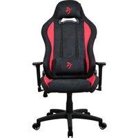 AROZZI Torretta Supersoft Fabric Gaming Chair - Red, Black,Red