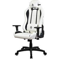 AROZZI Torretta Faux Leather Gaming Chair - White & Black, Black,White