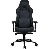 AROZZI Vernazza Supersoft Fabric Gaming Chair - Pure Black, Black