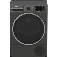 BEKO bPro 500 B5T4923IG 9 kg Heat Pump Tumble Dryer - Graphite, Silver/Grey