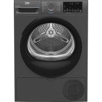 BEKO b300 BM3T3833A 8 kg Heat Pump Tumble Dryer - Anthracite, Black,Silver/Grey