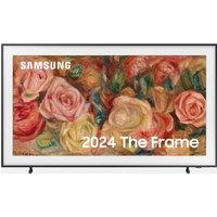 50 SAMSUNG The Frame Art Mode QE50LS03DAUXXU Smart 4K Ultra HD HDR QLED TV with Wall Mount, Black