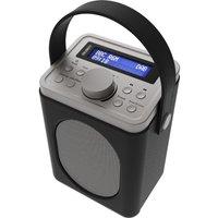 MAJORITY Little Shelford Portable DAB? Bluetooth Radio - Black & Grey, Black,Silver/Grey