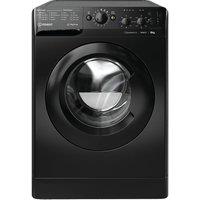 INDESIT MTWC 81495 BK UK 8 kg 1400 Spin Washing Machine - Black, Black