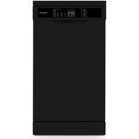 MONTPELLIER MDWD1064BK Slimline Dishwasher - Black, Black