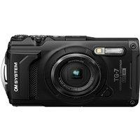 OM SYSTEM Tough TG-7 Digital Camera - Black, Black