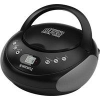 OAKCASTLE CD250 FM Bluetooth Boombox - Black, Black