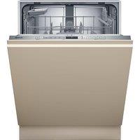 NEFF N30 S153HKX03G Full-size Fully Integrated WiFi-enabled Dishwasher, Silver/Grey