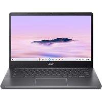 ACER 514 14" Chromebook Plus - IntelCore? i3, 128 GB eMMC, Grey, Silver/Grey