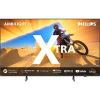 55" PHILIPS The Xtra 55PML9009/12 Smart 4K Ultra HD HDR Mini LED TV, Silver/Grey