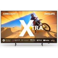 75" PHILIPS The Xtra 75PML9009/12 Smart 4K Ultra HD HDR Mini LED TV, Silver/Grey