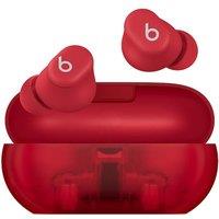 BEATS Solo Buds Wireless Bluetooth Earbuds - Transparent Red, Red