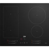 BEKO HIIP64530UFT 59 cm Induction Hob - Black, Black