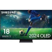 80"-84" SAMSUNG QE83S90DAEXXU 83" Smart 4K Ultra HD HDR OLED TV with Bixby & Amazon Alexa, Black