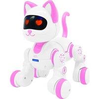 LEXIBOOK Power Kitty Robot Cat - White & Pink, Pink,White