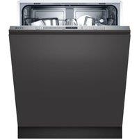NEFF N30 S153HTX02G Full-size Fully Integrated WiFi-enabled Dishwasher, Black