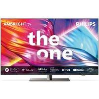 65" PHILIPS The One Ambilight 65PUS8949/12 Smart 4K Ultra HD HDR LED TV, Silver/Grey