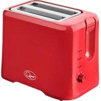 QUEST 34299 2-Slice Toaster - Red, Red