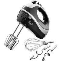 QUEST 35810 Hand Mixer - Black & Silver, Silver/Grey,Black