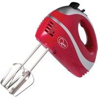 QUEST 35820 Hand Mixer - Red & Silver, Red