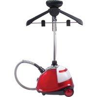 QUEST 42320 Clothes Steamer - Red, White & Silver, Silver/Grey,Red,White