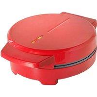 GLOBAL GIZMOS 37559 Heart Waffle Maker - Red