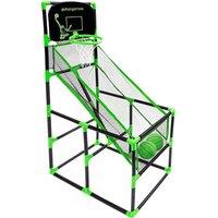 GLOBAL GIZMOS 55629 Arcade Basketball Stand - Green & black, Green,Black