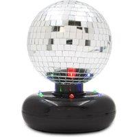 GLOBAL GIZMOS 45869 5" Mirror Disco Ball - Black