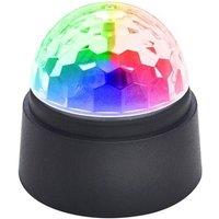 GLOBAL GIZMOS 45390 Crystal Starball Disco Light - Black