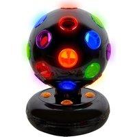 GLOBAL GIZMOS 45860 5" LED Disco Ball - Black